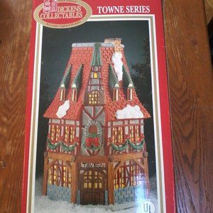 Dickens Collectables Town Series lighted House vintage 1994